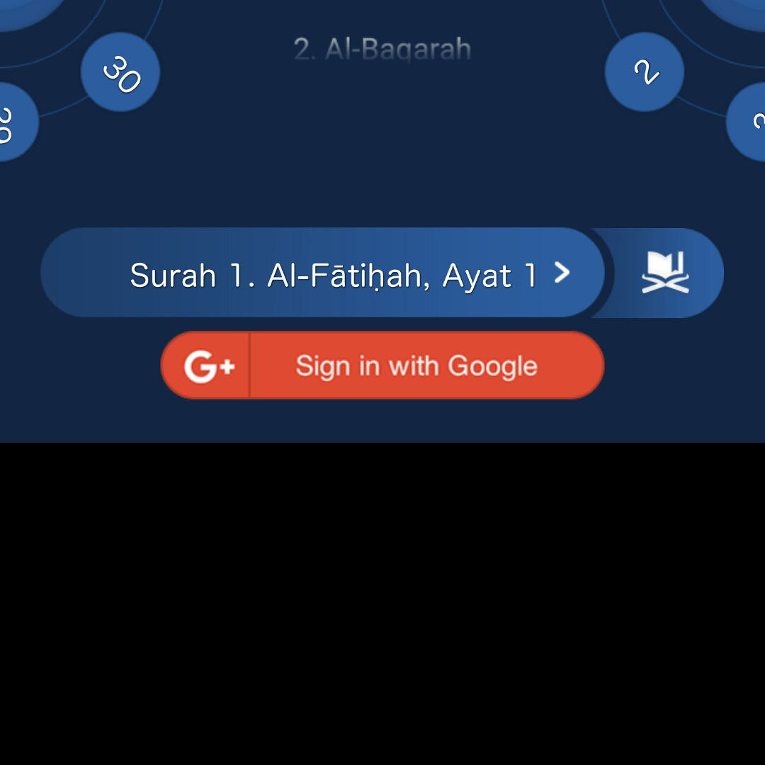 MyQuran v.5 – Sinkronisasi Akun Google